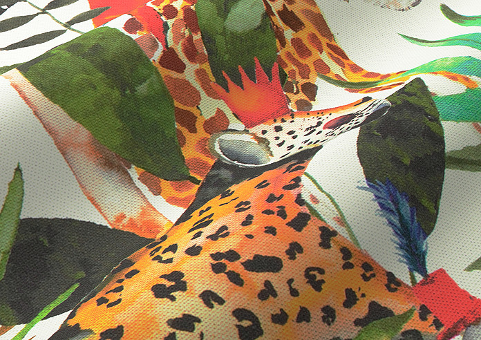 King of the Jungle, Safari - Twist&Fit Roman Blind - Image 4